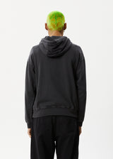 AFENDS Mens Graveyard - Hoodie - Charcoal - Afends mens graveyard   hoodie   charcoal