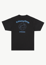 AFENDS Mens Globalisation - Boxy Tee - Stone Black - Afends mens globalisation   boxy tee   stone black