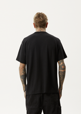 AFENDS Mens Let It Grow - Boxy Tee - Black - Afends mens let it grow   boxy tee   black