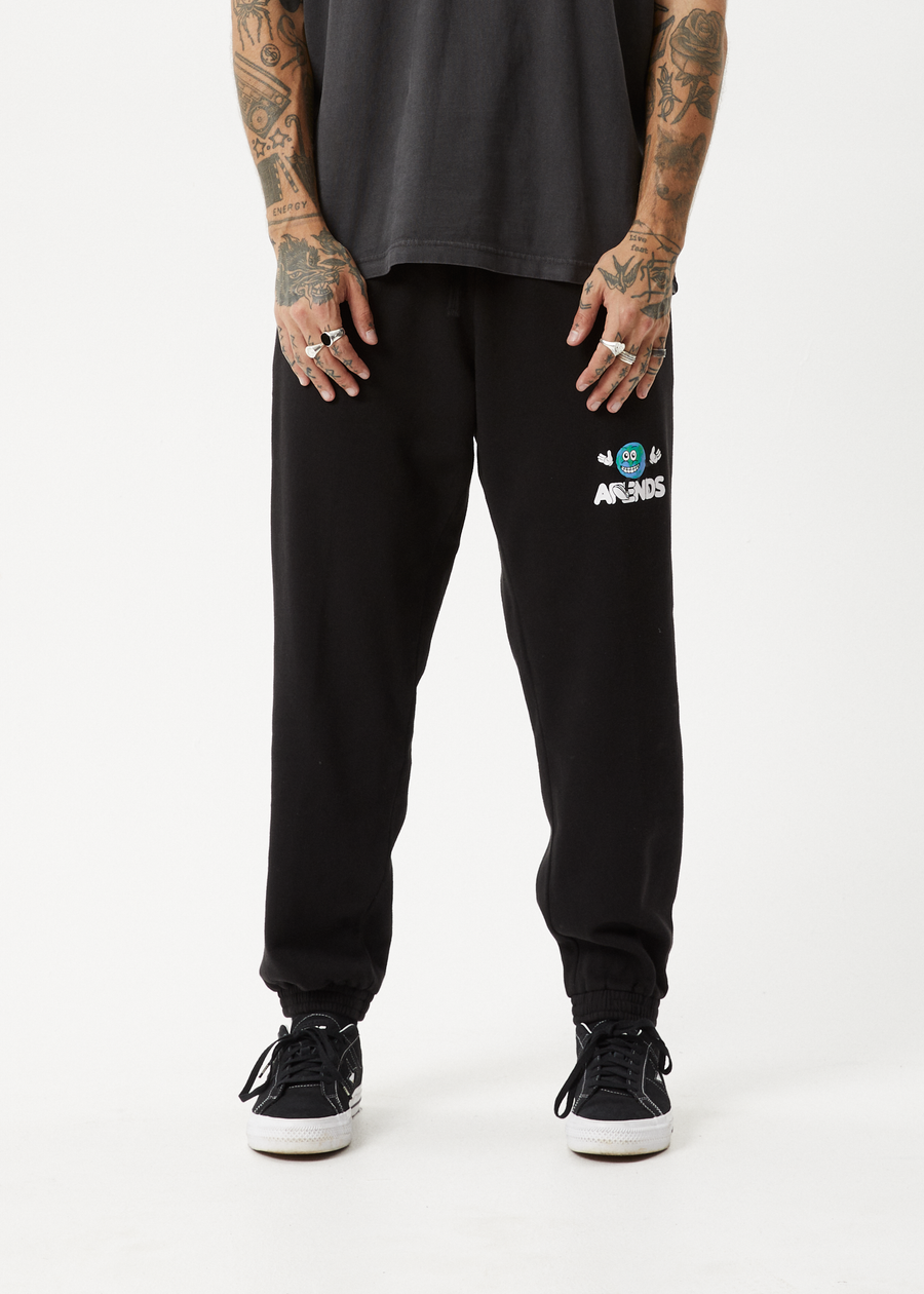 AFENDS Mens Hometown - Track Pant - Black
