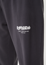 AFENDS Mens Gothic - Track Pant - Charcoal - Afends mens gothic   track pant   charcoal