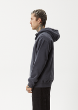 AFENDS Mens Sunflower - Hoodie - Charcoal - Afends mens sunflower   hoodie   charcoal