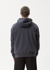 AFENDS Mens Sunflower - Hoodie - Charcoal - Afends mens sunflower   hoodie   charcoal