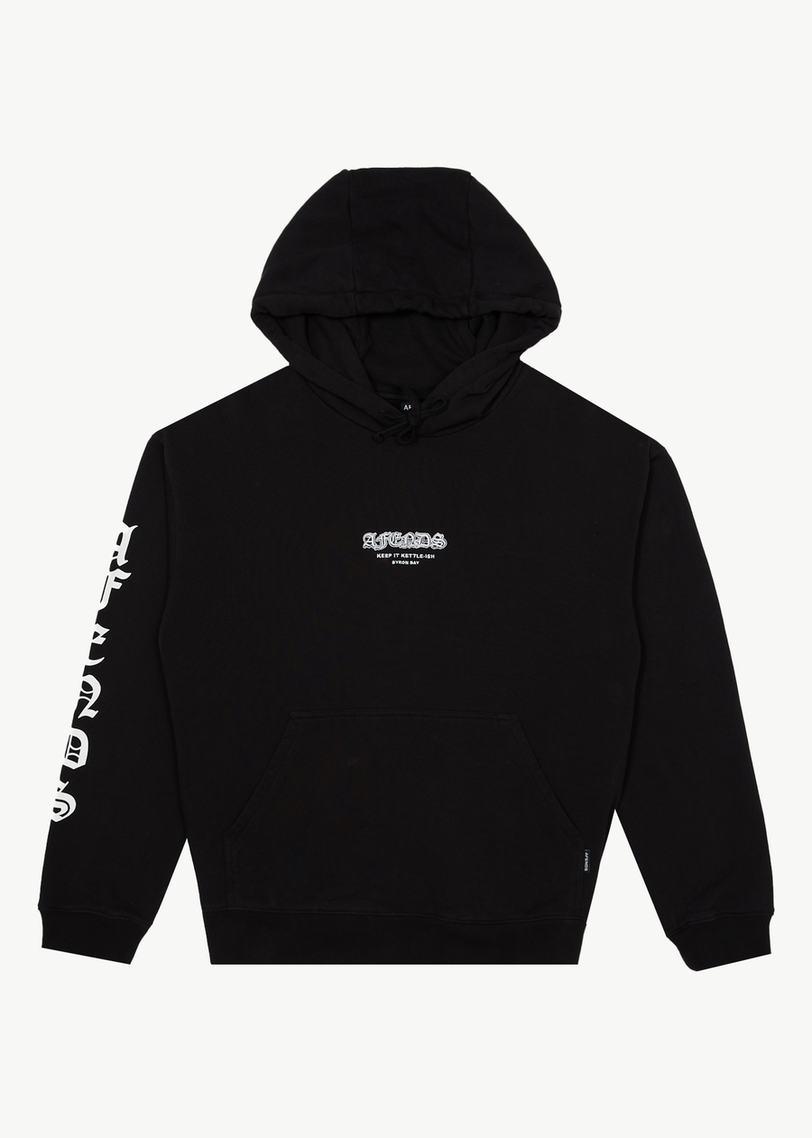 AFENDS Mens Gothic - Hoodie - Black