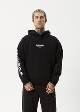 AFENDS Mens Gothic - Hoodie - Black - Afends mens gothic   hoodie   black