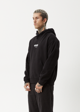 AFENDS Mens Gothic - Hoodie - Black - Afends mens gothic   hoodie   black