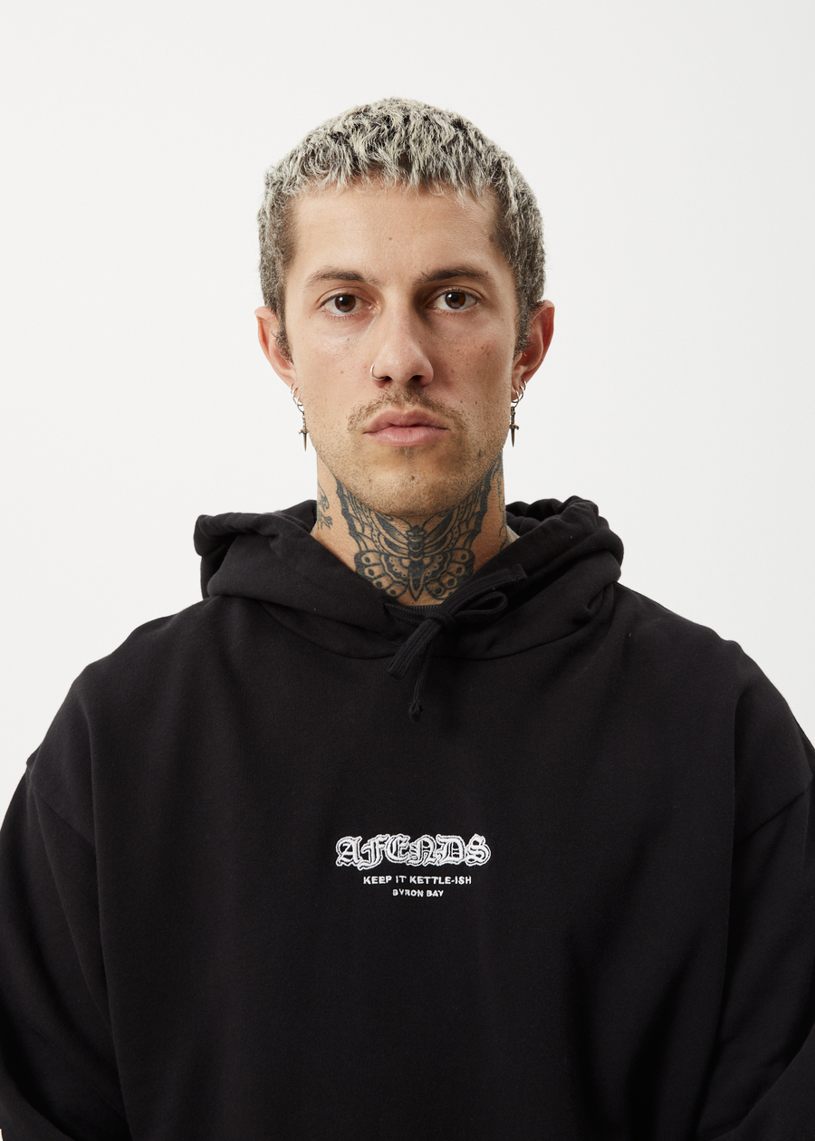 AFENDS Mens Gothic - Hoodie - Black