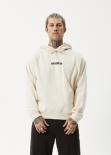 AFENDS Mens Vinyl - Hoodie - Moonbeam - Afends mens vinyl   hoodie   moonbeam