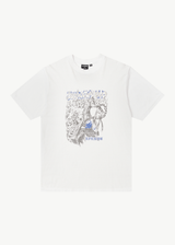 AFENDS Mens Times Up - Retro Tee - White - Afends mens times up   retro tee   white