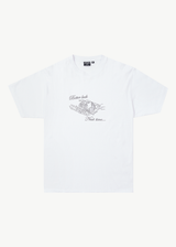 AFENDS Mens Bad Luck - Heavy Boxy Tee - White - Afends mens bad luck   heavy boxy tee   white