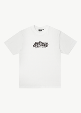 AFENDS Mens Gello - Retro Tee - White - Afends mens gello   retro tee   white