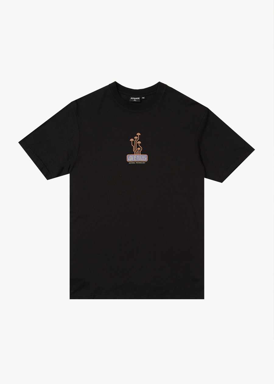 AFENDS Mens Fruiting - Retro Tee - Black