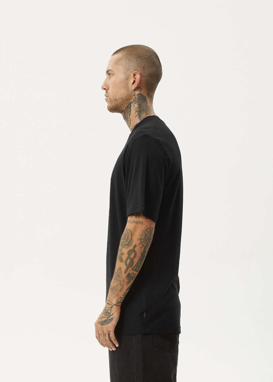 AFENDS Mens Fruiting - Retro Tee - Black