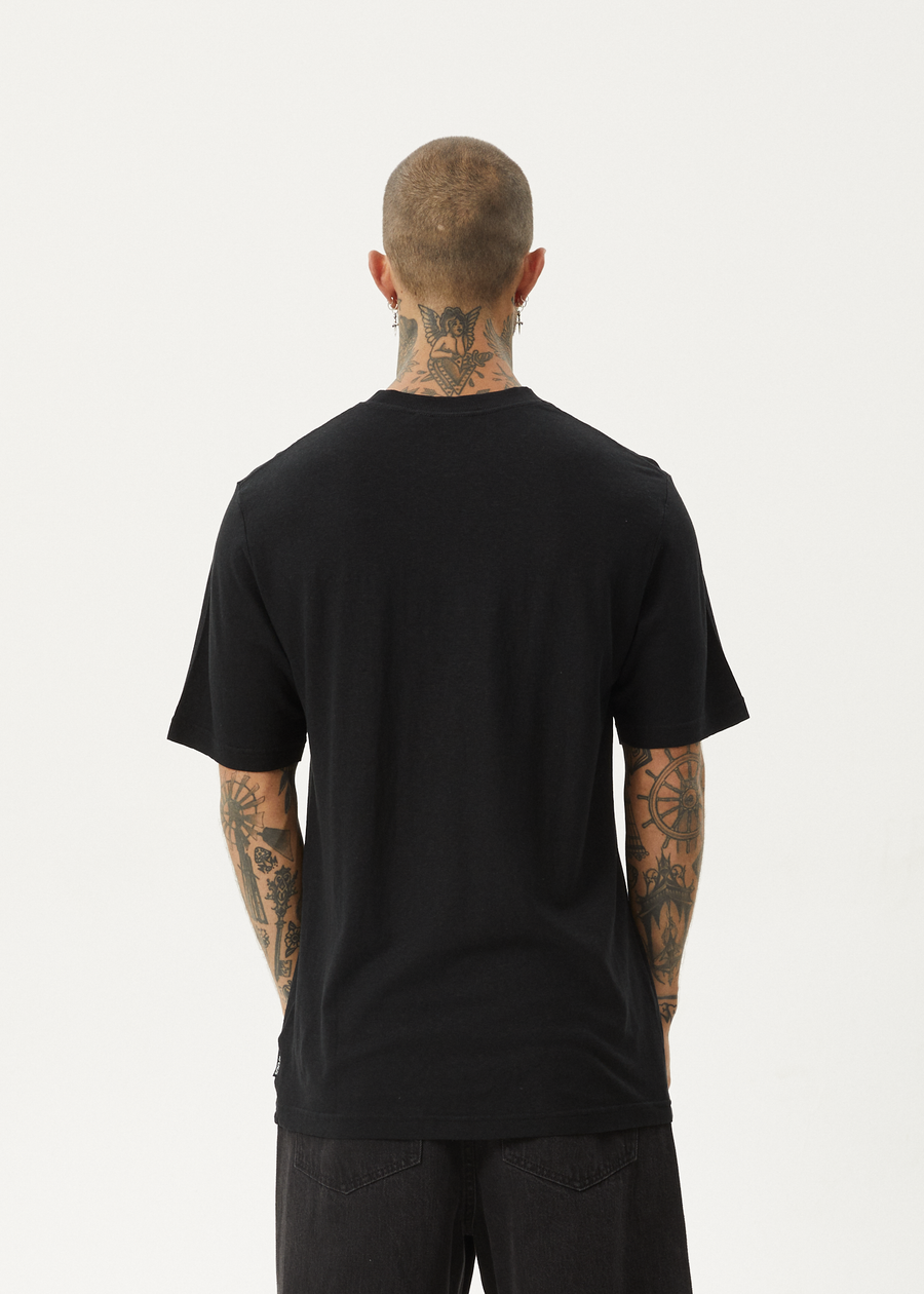 AFENDS Mens Fruiting - Retro Tee - Black