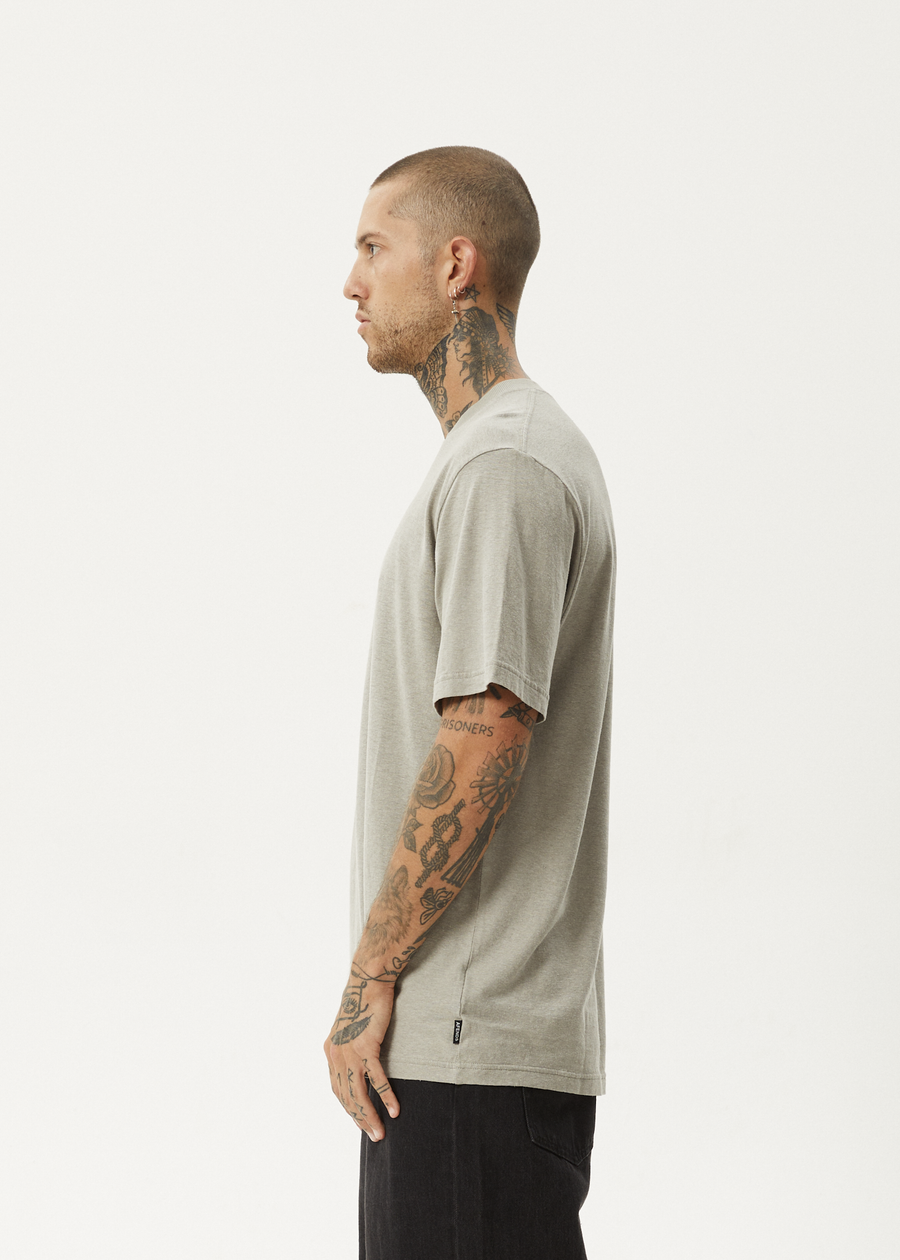 AFENDS Mens Fruiting - Retro Tee - Olive