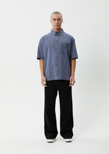AFENDS Mens Shipwreck - Short Sleeve Shirt - Marlin - Afends mens shipwreck   short sleeve shirt   marlin