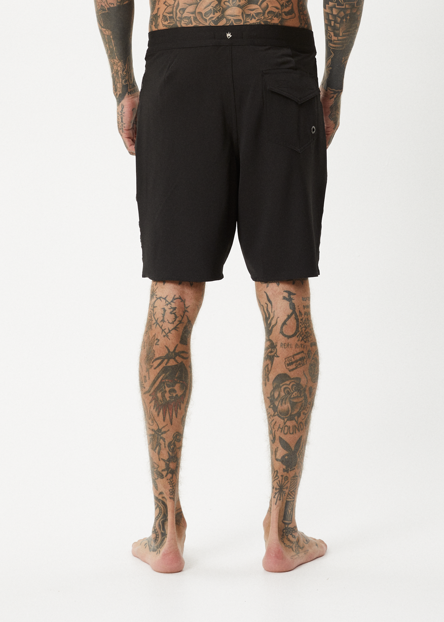 AFENDS Mens Bound - Surf Related Boardshort 20" - Black