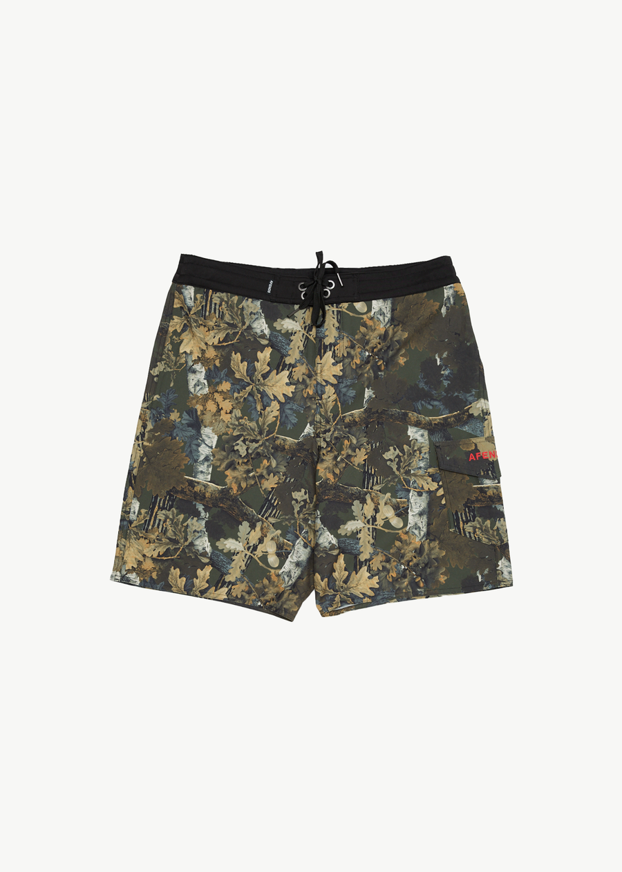 AFENDS Mens Find Me - Surf Related Boardshort 20" - Find Me