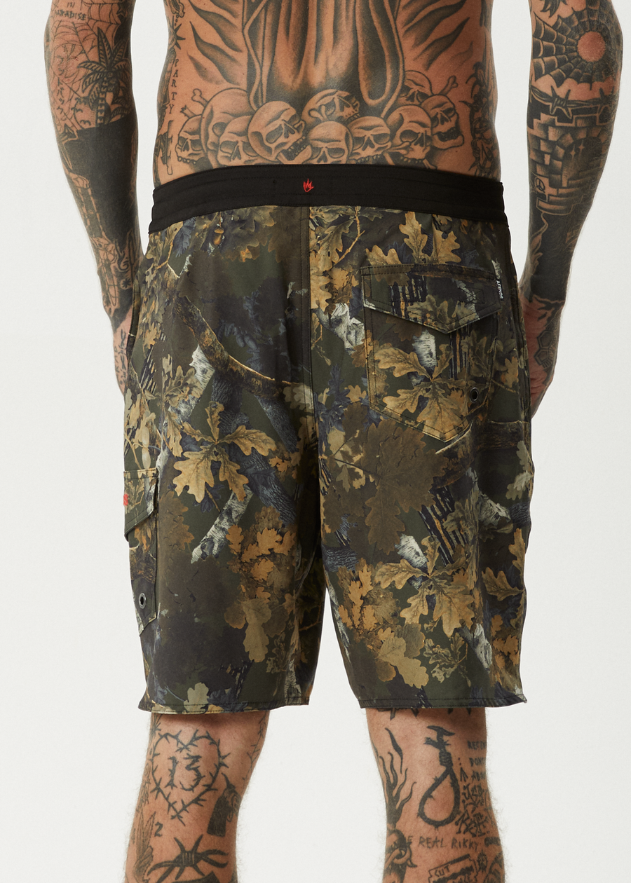 AFENDS Mens Find Me - Surf Related Boardshort 20" - Find Me