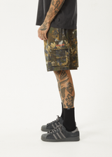AFENDS Mens Ninety Eights Cargo - Oversized Cargo Short 20