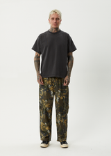AFENDS Mens Atlas Find Me - Twill Cargo Pant - Find Me - Afends mens atlas find me   twill cargo pant   find me