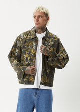AFENDS Mens Oracle Find Me - Workwear Jacket - Find Me - Afends mens oracle find me   workwear jacket   find me