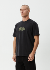 AFENDS Mens Home - Retro Tee - Stone Black - Afends mens home   retro tee   stone black