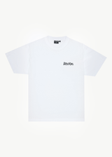 AFENDS Mens Destroyer - Boxy Tee - White - Afends mens destroyer   boxy tee   white