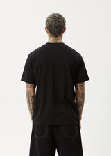 AFENDS Mens Carpet Ride - Retro Tee - Black - Afends mens carpet ride   retro tee   black