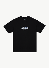 AFENDS Mens Chem Trails - Retro Tee - Black - Afends mens chem trails   retro tee   black