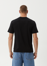 AFENDS Mens Chem Trails - Retro Tee - Black - Afends mens chem trails   retro tee   black