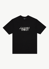 AFENDS Mens Deep State - Heavyweight Retro Tee - Black - Afends mens deep state   heavyweight retro tee   black