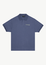 AFENDS Mens Byron Trip - Short Sleeve Polo Shirt - Marlin - Afends mens byron trip   short sleeve polo shirt   marlin 