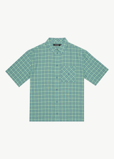AFENDS Mens Creator - Short Sleeve Shirt - Pine - Afends mens creator   short sleeve shirt   pine 