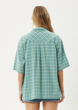 AFENDS Mens Creator - Short Sleeve Shirt - Pine - Afends mens creator   short sleeve shirt   pine 