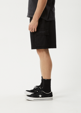 AFENDS Mens Ripped Out 98 - Oversized Cargo Short 20