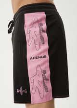 AFENDS Mens Altered - Surf Related Boardshort 18