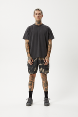 AFENDS Mens Tie Die - Baywatch Swim Short 18