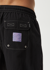 AFENDS Mens Deep State - Baywatch Swim Short 18