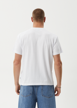 AFENDS Mens Daisy Chain - Boxy Tee - White - Afends mens daisy chain   boxy tee   white