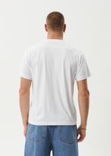 AFENDS Mens Thorny - Boxy Tee - White - Afends mens thorny   boxy tee   white
