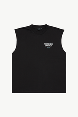 AFENDS Mens Torched Energy - Sleeveless Tee - Stone Black - Afends mens torched energy   sleeveless tee   stone black