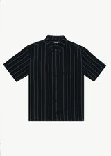 AFENDS Mens Pin Head - Short Sleeve Shirt - Black - Afends mens pin head   short sleeve shirt   black 