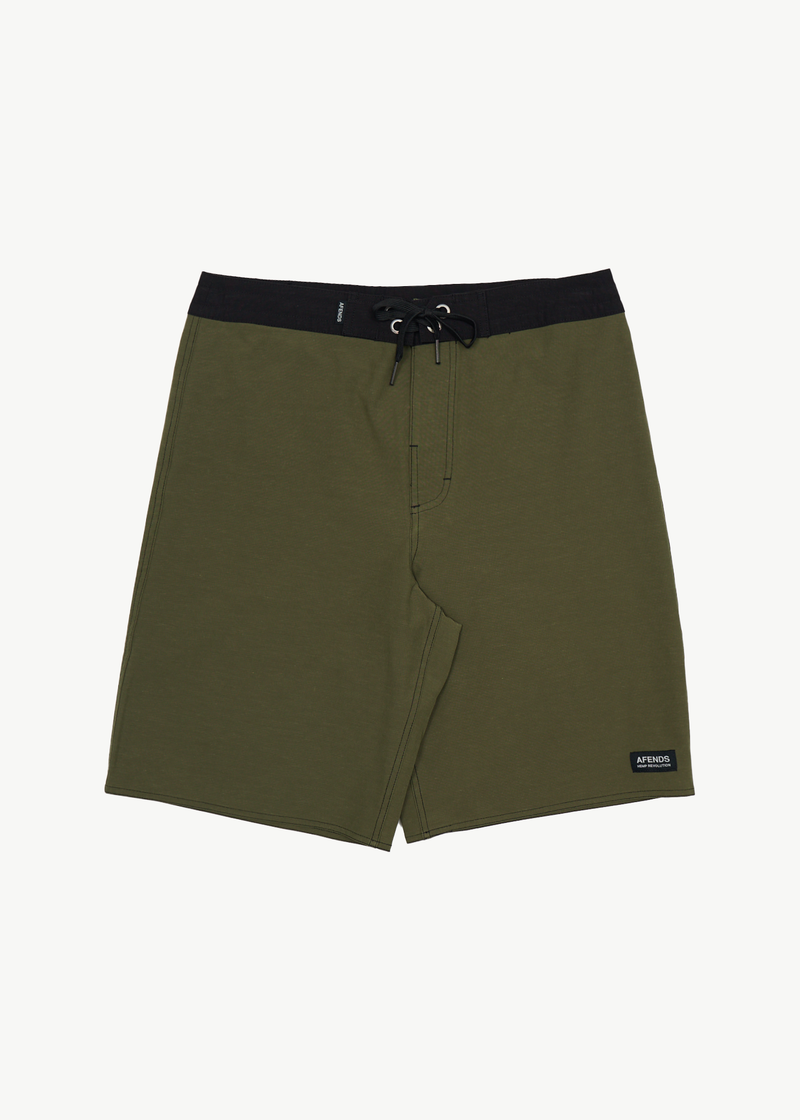 AFENDS Mens Surf Related V.2 - Fixed Waist Boardshort 20