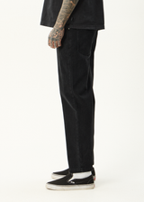 AFENDS Mens Ninety Twos - Denim Relaxed Jean - Washed Black - Afends mens ninety twos   denim relaxed jean   washed black