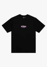 AFENDS Mens Tread - Retro Tee - Black - Afends mens tread   retro tee   black