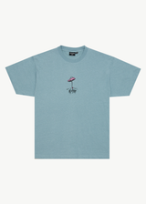 AFENDS Mens High Priority - Boxy Tee - Ocean Spray - Afends mens high priority   boxy tee   ocean spray