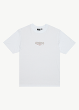 AFENDS Mens Ember - Retro Tee - White - Afends mens ember   retro tee   white