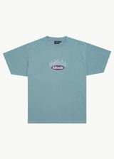AFENDS Mens Fast Forward - Heavyweight Boxy Tee - Ocean Spray - Afends mens fast forward   heavyweight boxy tee   ocean spray