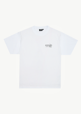 AFENDS Mens Mind Over - Heavyweight Boxy Tee - White - Afends mens mind over   heavyweight boxy tee   white